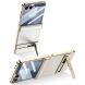 Защитный чехол GKK Hinge Stand для Samsung Galaxy Flip 7 - Titanium Grey. Фото 8 из 9
