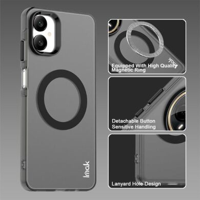 Защитный чехол IMAK Candy Series Magnetic для Samsung Galaxy A06 (A065) - Black