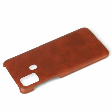 Защитный чехол KSQ Leather Cover для Samsung Galaxy M31 (M315) - Brown
