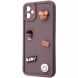 Захисний чохол Pretty Things Case для Samsung Galaxy A06 (A065) - Brown / Bear