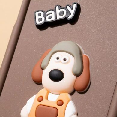 Защитный чехол Pretty Things Case для Samsung Galaxy A06 (A065) - Brown / Rabbit