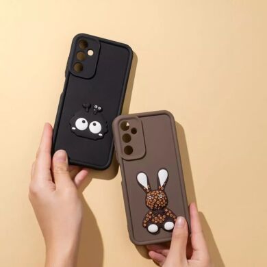 Защитный чехол Pretty Things Case для Samsung Galaxy A06 (A065) - Brown / Rabbit