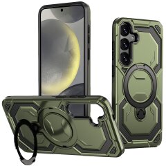 Захисний чохол Reframe Hybrid Magnetic для Samsung Galaxy S24 (S921) - Green