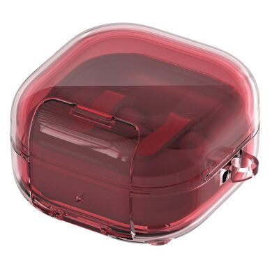 Захисний чохол Reframe Lucid Case для Samsung Galaxy Buds 4 / Buds 4 Pro - Transparent Red