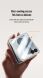 Защитный чехол Reframe Slim Clear Case для Samsung Galaxy Flip 8 - Silver. Фото 6 из 9