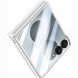 Защитный чехол Reframe Slim Clear Case для Samsung Galaxy Flip 8 - Silver. Фото 3 из 9