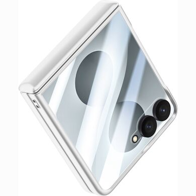 Защитный чехол Reframe Slim Clear Case для Samsung Galaxy Flip 8 - Silver