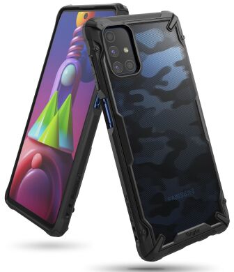 Защитный чехол RINGKE Fusion X для Samsung Galaxy M51 (M515) - Camo Black