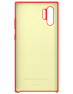 Защитный чехол Silicone Cover для Samsung Galaxy Note 10+ (N975) EF-PN975TREGRU - Red