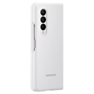 Захисний чохол Silicone Cover (FF) для Samsung Galaxy Fold 3 (EF-PF926TWEGRU) - White
