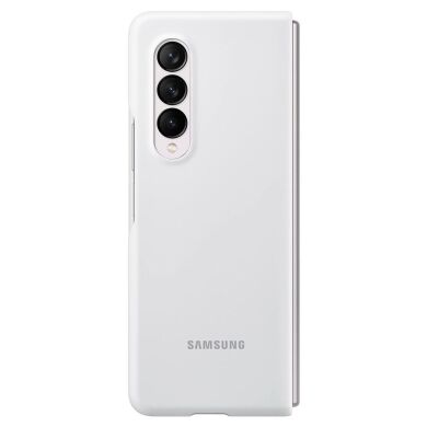 Защитный чехол Silicone Cover (FF) для Samsung Galaxy Fold 3 (EF-PF926TWEGRU) - White