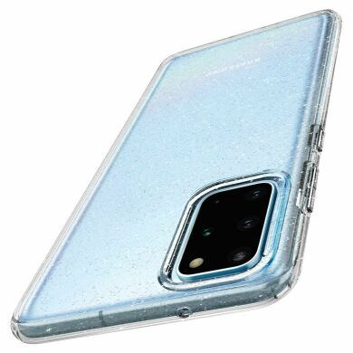 Защитный чехол Spigen (SGP) Liquid Crystal Glitter для Samsung Galaxy S20 Plus (G985) - Crystal Quartz