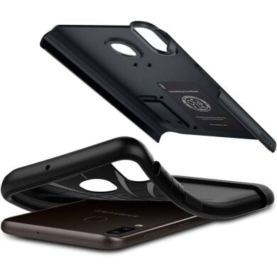 Защитный чехол Spigen (SGP) Slim Armor для Samsung Galaxy A30 (A305) 612CS26062 - Metal Slate