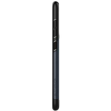 Защитный чехол Spigen (SGP) Slim Armor для Samsung Galaxy S21 FE (G990) ACS03152 - Metal Slate