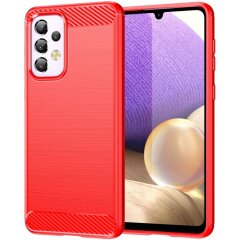 Защитный чехол UniCase Carbon для Samsung Galaxy A33 (A336) - Red