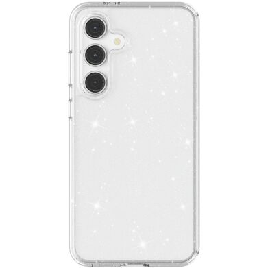 Захисний чохол UniCase Glitter Shell для Samsung Galaxy S25 FE (S731) - White