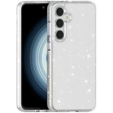 Захисний чохол UniCase Glitter Shell для Samsung Galaxy S25 FE (S731) - White