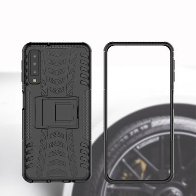 Защитный чехол UniCase Hybrid X для Samsung Galaxy A7 2018 (A750) - All Black