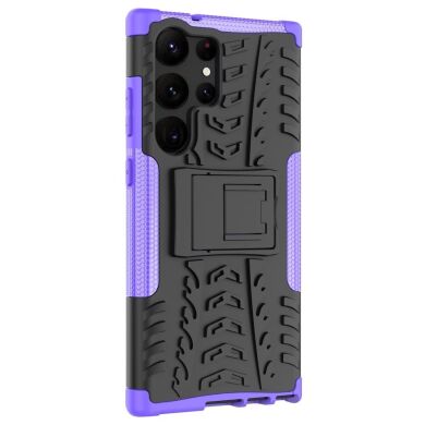 Защитный чехол UniCase Hybrid X для Samsung Galaxy S23 Ultra - Purple