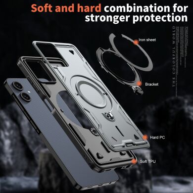 Защитный чехол UniCase Lander Armor для Samsung Galaxy A07 (A075) - Olive Green