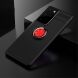 Захисний чохол UniCase Magnetic Ring для Samsung Galaxy S21 Ultra - Black / Red