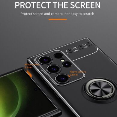 Защитный чехол UniCase Magnetic Ring для Samsung Galaxy S24 Ultra - Black