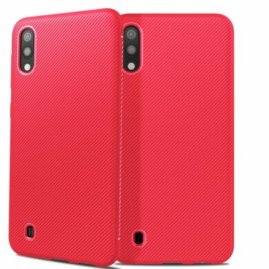 Захисний чохол UniCase Twill Soft для Samsung Galaxy M10 (M105) - Red