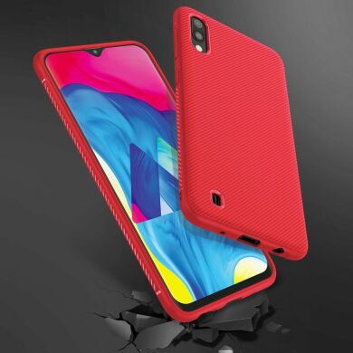 Захисний чохол UniCase Twill Soft для Samsung Galaxy M10 (M105) - Red