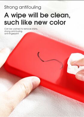 Захисний чохол X-LEVEL Delicate Silicone для Samsung Galaxy S20 Ultra (G988) - Red