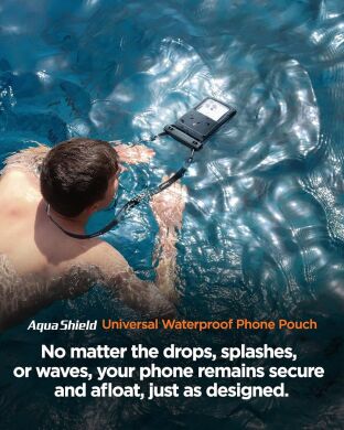 Комплект вологозахисних чохлів Spigen (SGP) A611P Universal Waterproof Case (ACS09348) - Matte Black