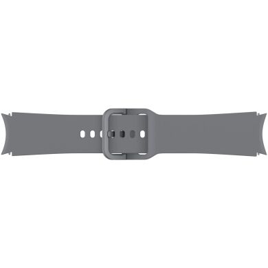 Оригинальный ремешок Sport Band (Size S/M) для Samsung Galaxy Watch 4 / 4 Classic / 5 / 5 Pro / 6 / 6 Classic (ET-SFR86SJEGWW) - Gray