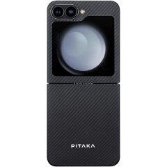 Чехол Pitaka MagEZ Case 5 (FF) для Samsung Galaxy Flip 6 - Black / Grey