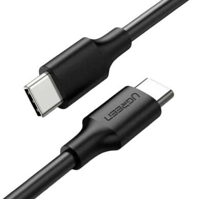 Кабель UGREEN US286 Type-C to Type-C 60W (3A, 1m) 50997 - Black