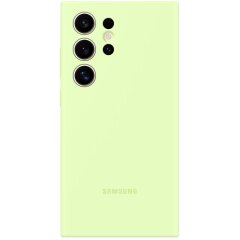 Защитный чехол Silicone Case для Samsung Galaxy S24 Ultra (S928) EF-PS928TGEGWW - Light Green