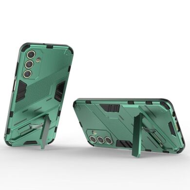 Защитный чехол Deexe Bibercas для Samsung Galaxy A15 (A155) - Green
