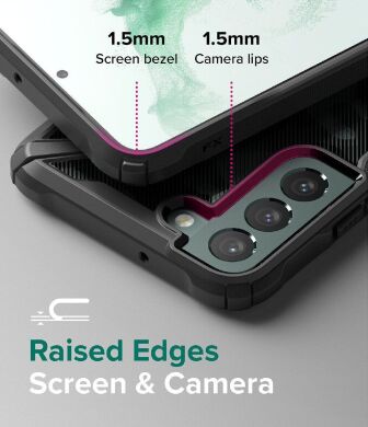 Защитный чехол RINGKE Fusion X для Samsung Galaxy S22 (S901) - Camo Black