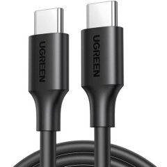 Кабель UGREEN US286 Type-C to Type-C 60W (3A, 1m) 50997 - Black