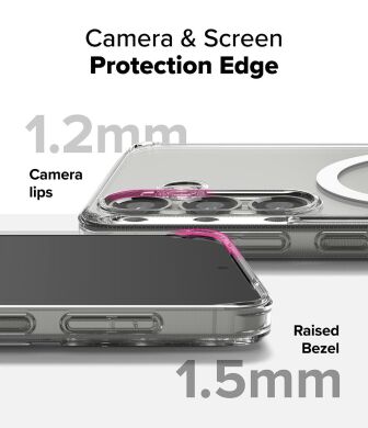 Защитный чехол Ringke Fusion Magnetic для Samsung Galaxy S25 Plus (S936) 8800274968523 - Clear