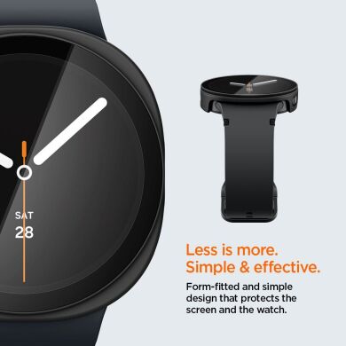 Захисний чохол Spigen Thin Fit (FW) для Samsung Galaxy Watch 9 (40mm) / 8 (40mm) ACS11597 - Black