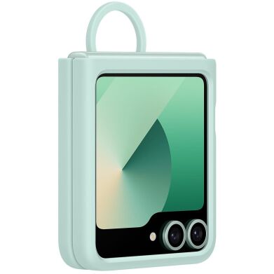 Защитный чехол Silicone Case (FF) для Samsung Galaxy Flip 6 (EF-PF741TMEGUA) - Mint