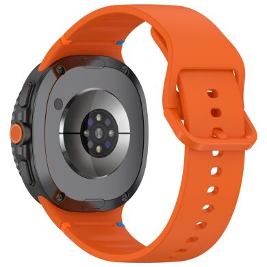 Ремешок ArmorStandart Soft Silicone (S/M) для Samsung Galaxy Watch 8 (40/44mm) / 8 Classic - Orange