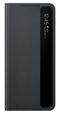 Чохол-книжка Smart Clear View Cover для Samsung Galaxy S21 Ultra (G998) EF-ZG998CBEGRU - Black