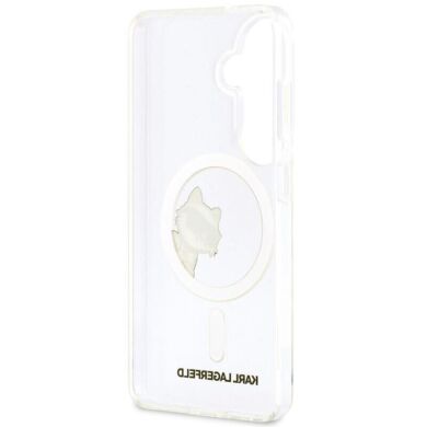 Захисний чохол Karl Lagerfeld IML Peekaboo MagSafe для Samsung Galaxy S26 (KLHMS26S6HCPSCT) - Clear