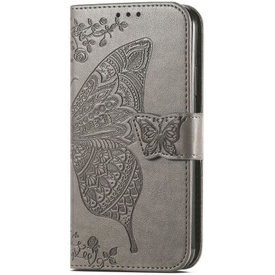 Чохол UniCase Butterfly Pattern для Samsung Galaxy A05 (A055) - Grey