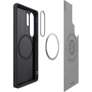 Защитный чехол Spigen (SGP) Nano Pop (MagFit) для Samsung Galaxy S25 Ultra (S938) ACS09057 - Black Sesame