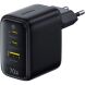 Мережевий зарядний пристрій Baseus EnerFill FE22 70W (2Type-C + USB) E0123500 - Black