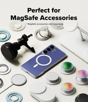 Захисний чохол Ringke Fusion Magnetic для Samsung Galaxy S26 FE (8800380463684) - Clear