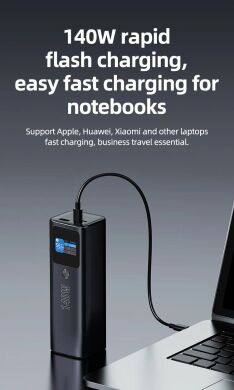 Внешний аккумулятор Hoco Q17 Electric PD140W (25000mAh) - Black