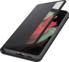 Чохол-книжка Smart Clear View Cover для Samsung Galaxy S21 Ultra (G998) EF-ZG998CBEGRU - Black