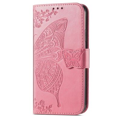 Чехол UniCase Butterfly Pattern для Samsung Galaxy A73 (A736) - Pink